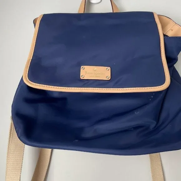 Blue and Cream Women\'s Backpack Backpack for Womens Xhshgfbi,Cute Shoulder Bags for School  main image 4